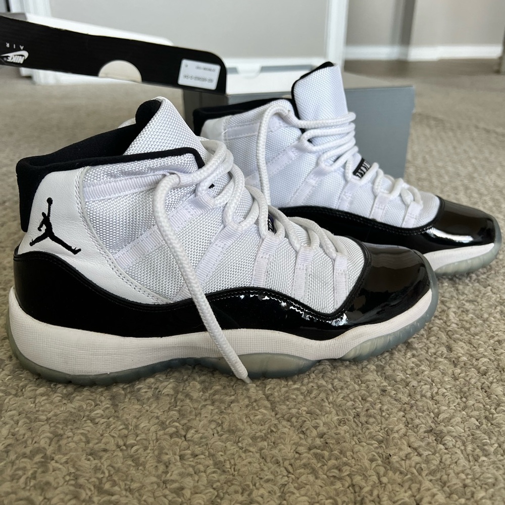 Air Jordan 11 Retro Sneakers - White and Black